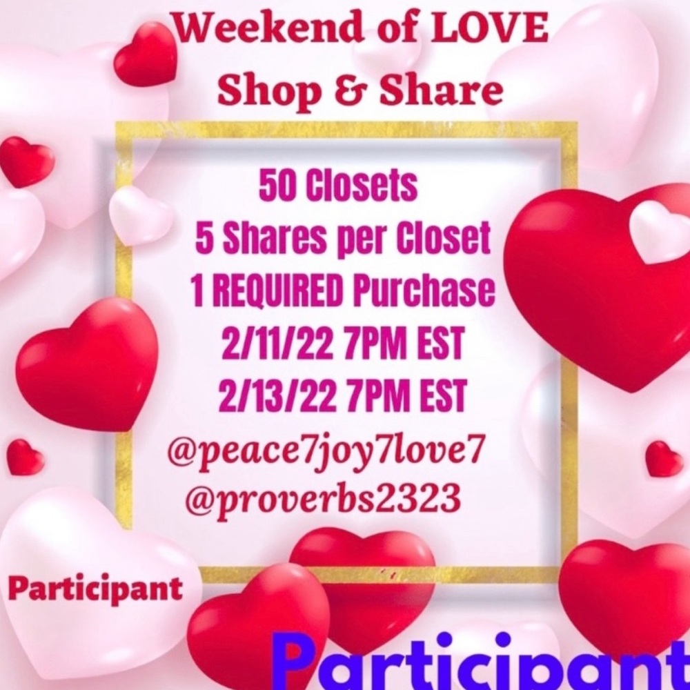 Valentines Share Event😍😍😍😍😍😍😍😍